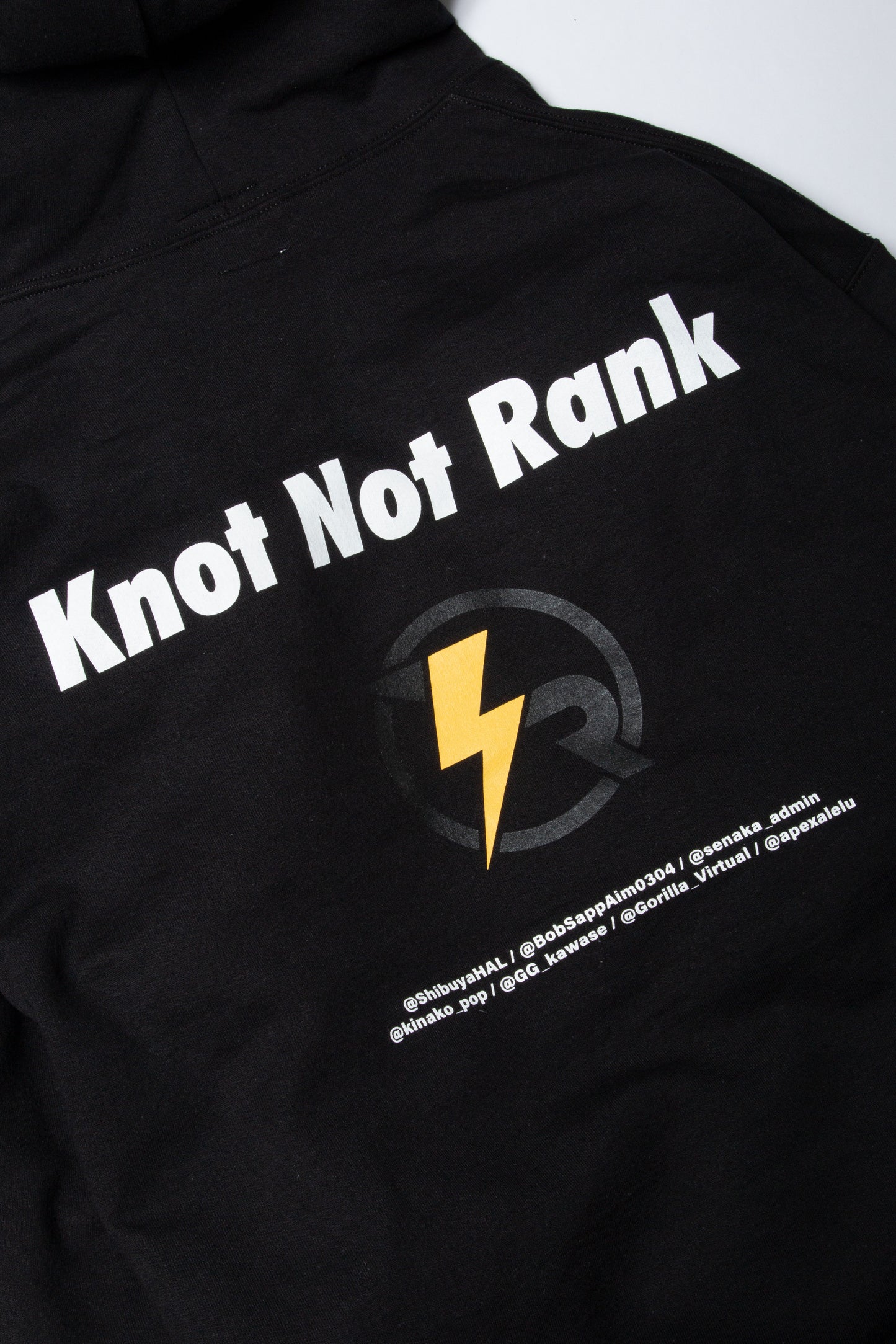 KNR LOGO HOODIE/BLACK