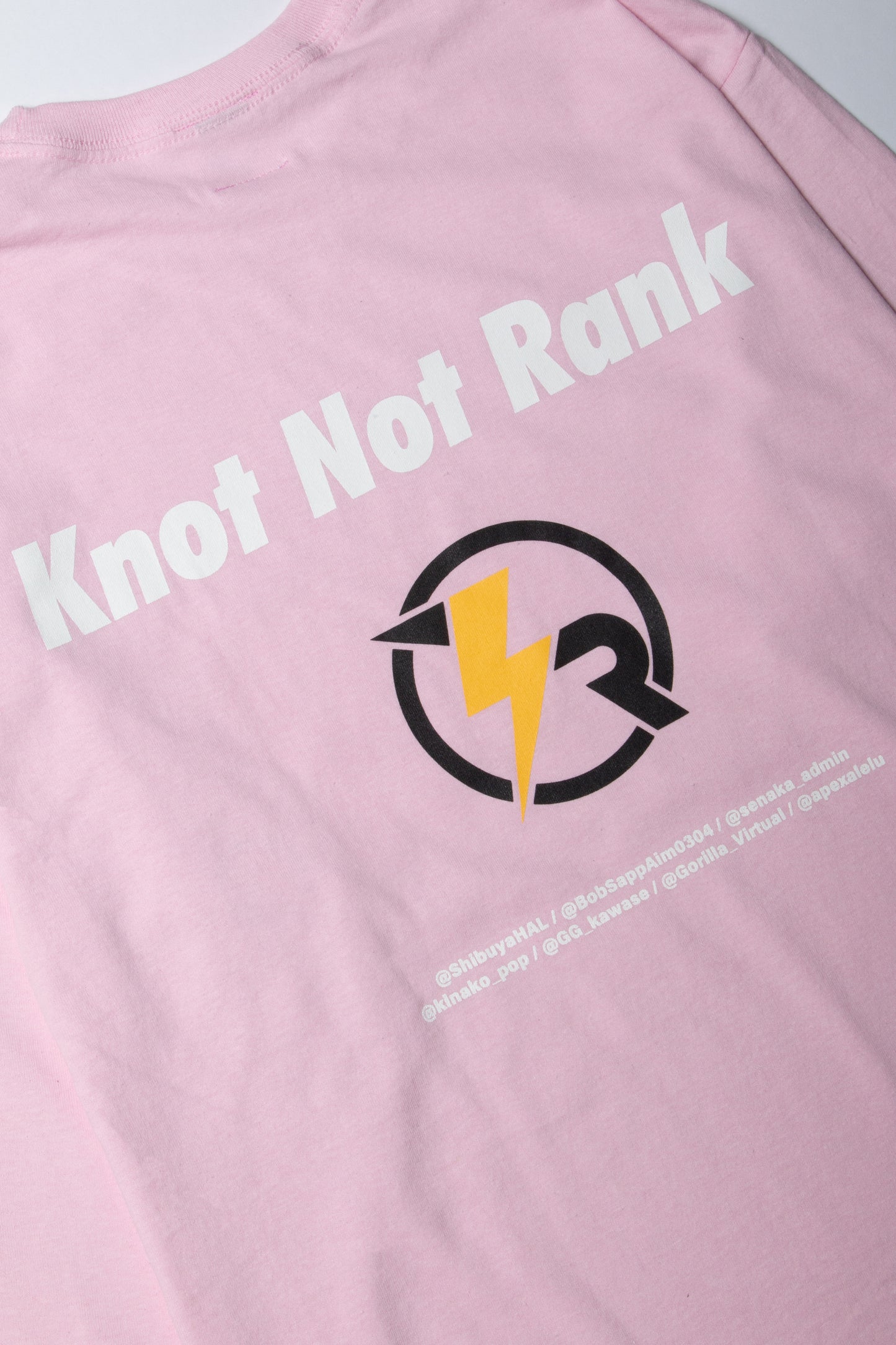 KNR LOGO L/S TEE/PINK