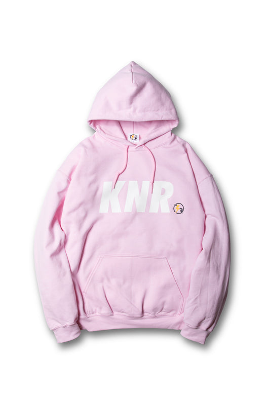 KNR LOGO HOODIE/PINK