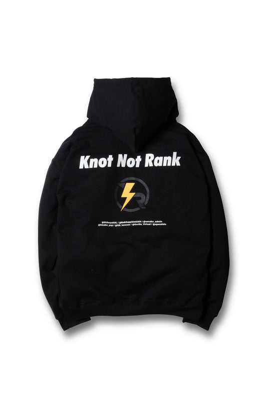 KNR LOGO HOODIE/BLACK