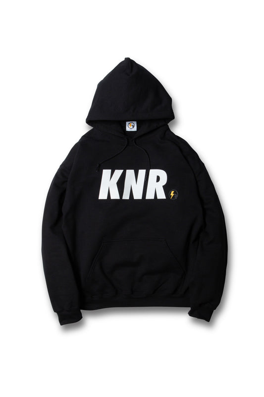 KNR LOGO HOODIE/BLACK